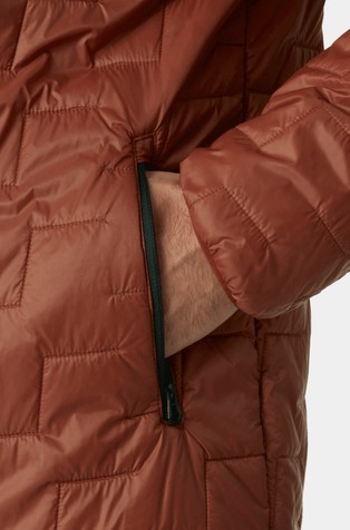 HELLY HANSEN Lifaloft water resistant hooded insulator jacket Iron Oxide 4