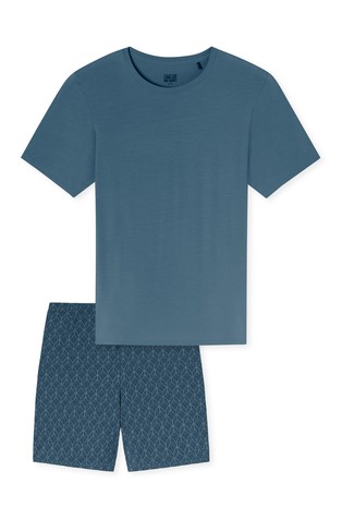 SCHIESSER Long Life Soft - short pyjamas Blue 5