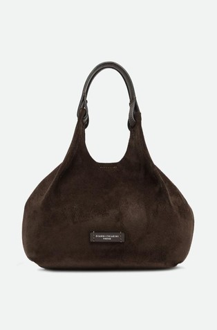 Dua Suede Handbag