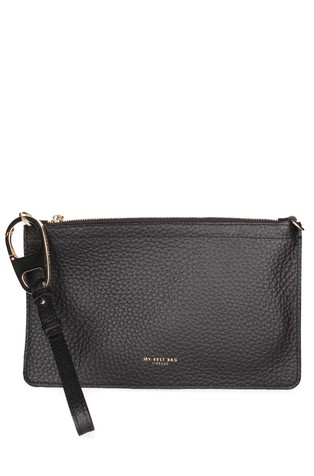 Manjša usnjena torbica za čez ramo