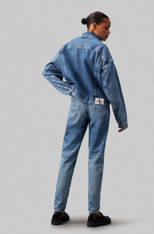 CALVIN KLEIN Boxy fit denim jakna Modra - Blue 2