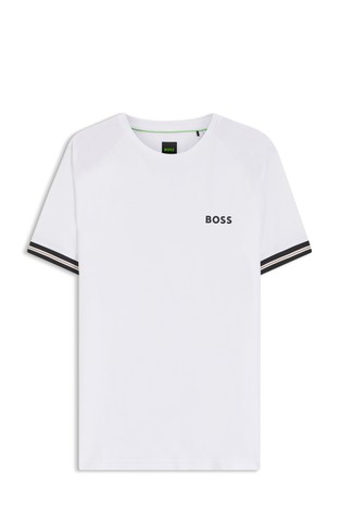 Active slim fit majica s kratkimi rokavi