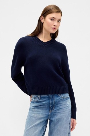 Oversized V-Neck Sweater