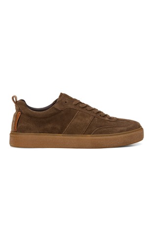 Suede sneakers