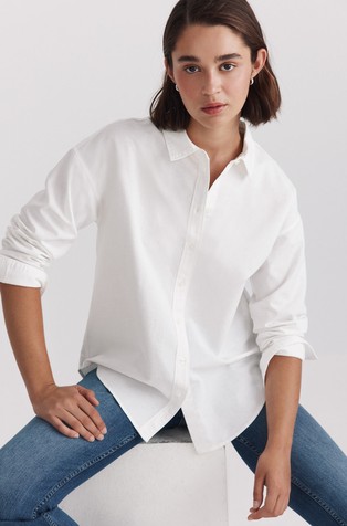 Oversized oxford shirt