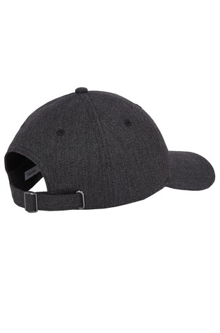 CALVIN KLEIN Linen Blend Cap Black 3