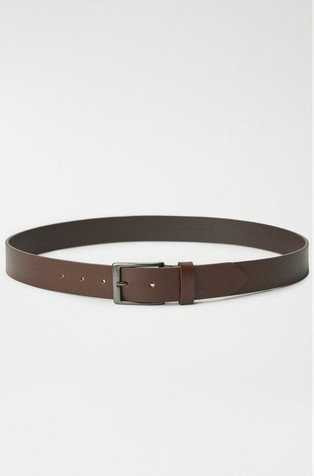 Leather belt