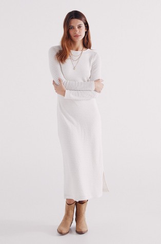 Structured midi dress