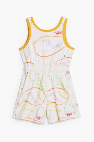 DESIGUAL Short jumpsuit with colorful motifs Multi 5