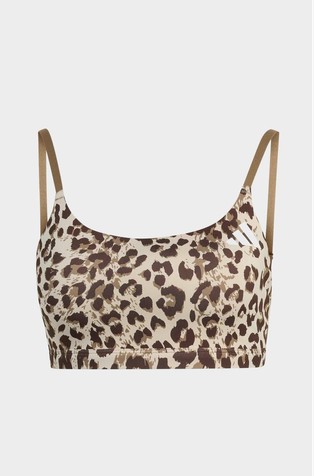 Optime Essentials Leopard Light Support Bra