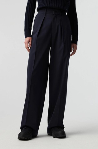 High-Waisted Wide-Leg Pants
