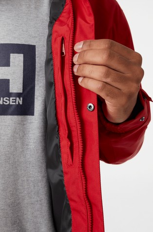HELLY HANSEN Dubliner vodoodporna jakna Rdeča - Red 4