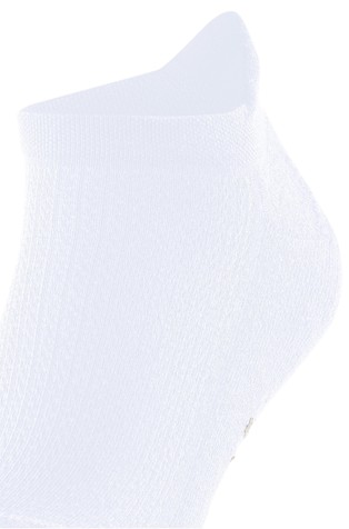 FALKE Honeycomb nizke nogavice Bela - White 4