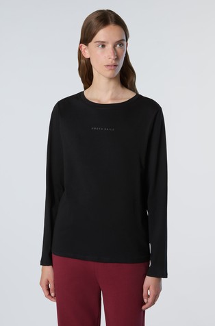 Logo majica z dolgimi rokavi