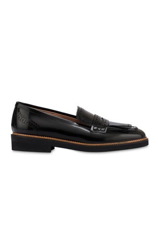 Mannish usnjeni loafer čevlji