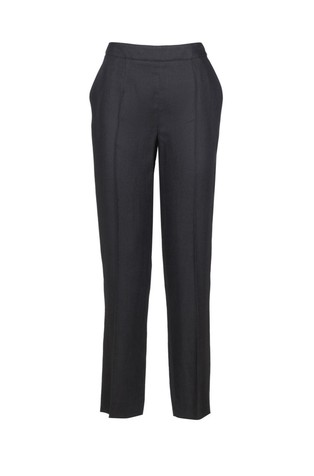 Cigarette fit linen pants