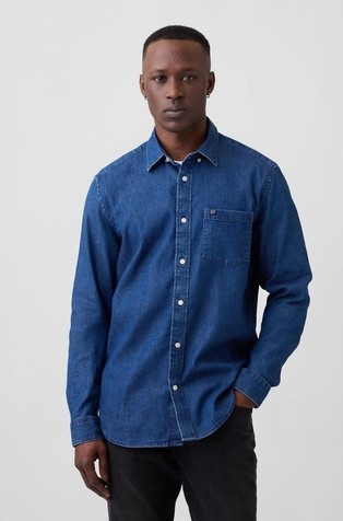 Moška denim srajca