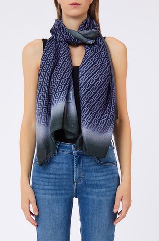 Monogram scarf