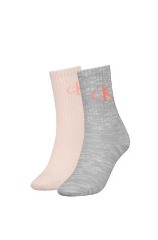 2 Pack Crew Socks