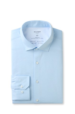 No. Six 24/Seven super slim fit srajca s podaljšanimi rokavi