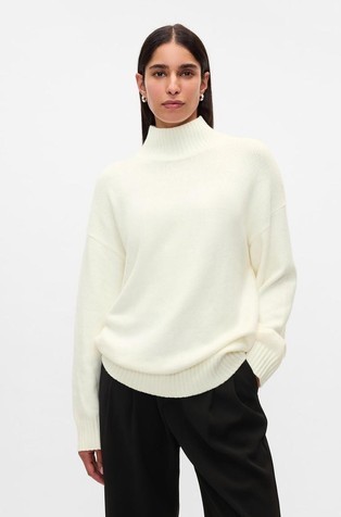 CashSoft Mockneck Sweater