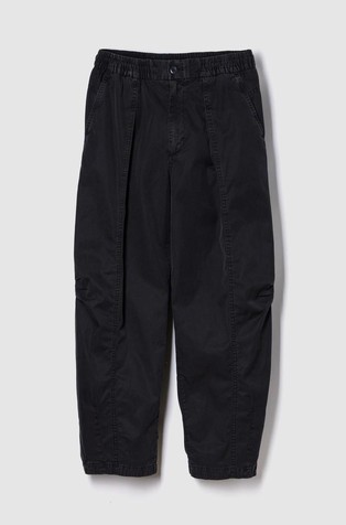 Mid Rise Twill Barrel Pants