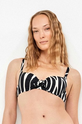 Bandeau zgornji del kopalk z zebrastim vzorcem