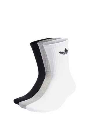 ADIDAS Cushioned Trefoil Mid-Cut Crew 