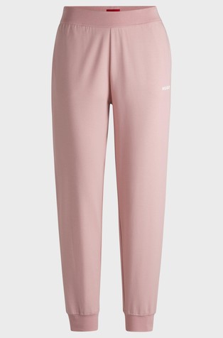 HUGO BOSS Relaxed fit trenirka s kontrastnim logotipom Roza - Pink 4