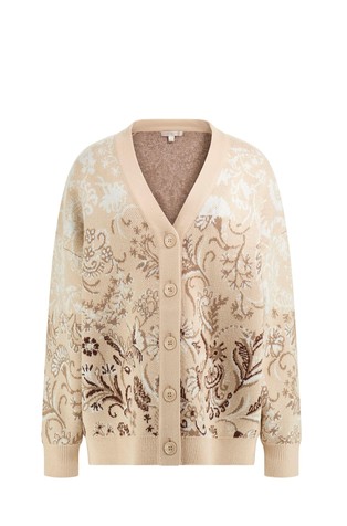 Pletena jopa z žakarskim vzorcem