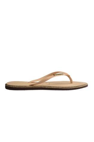 Slim Point Glitter Flip Flops