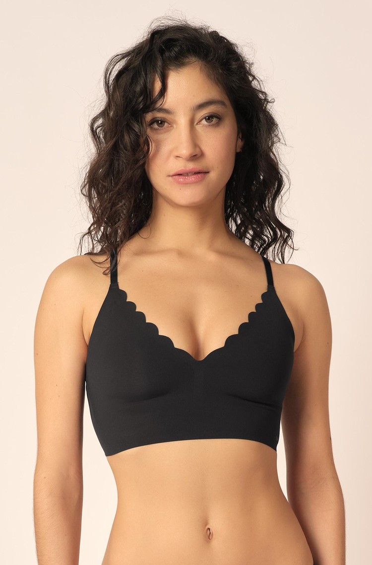 SKINY Micro lovers removable pads crop top Black 