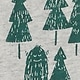 Zelena - Pine Tree Green Print