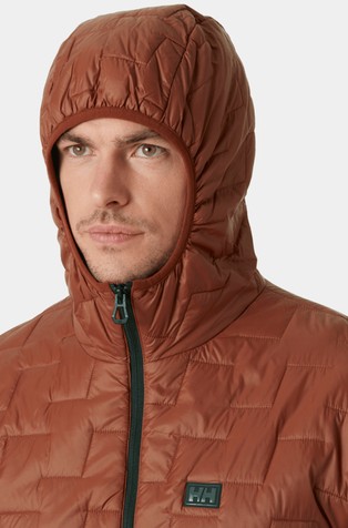 HELLY HANSEN Lifaloft water resistant hooded insulator jacket Iron Oxide 3