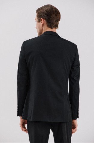 CORTEFIEL Serie XXI slim fit suknjič Črna - Black 2