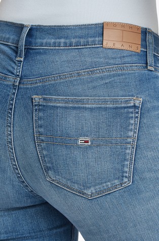 TOMMY HILFIGER Nora Mid Rise Skinny Jeans Blue 3