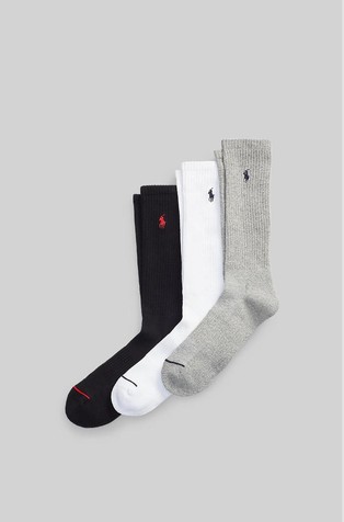 Athletic Crew Sock 3-pack