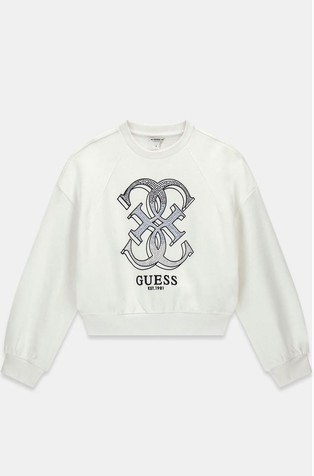 Pulover s 4G logotipom iz okrasnih kamenčkov