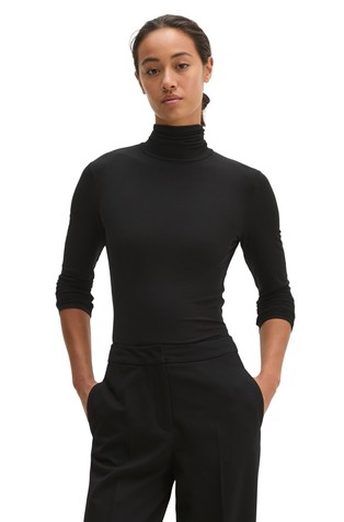 Slim-Fit Turtleneck in Stretch TENCEL™ Modal