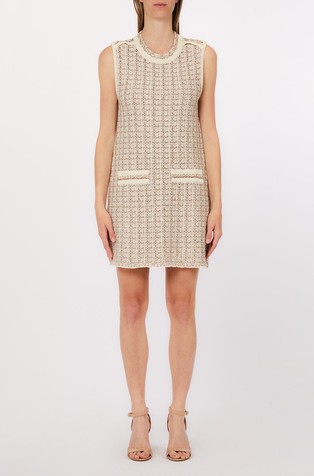 Kratka pletena obleka