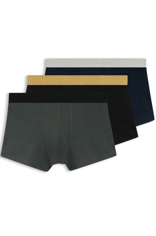 Paket 3 boksaric iz bombažne mešanice