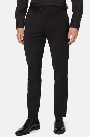 Trousers in Stretch Knitted Wool