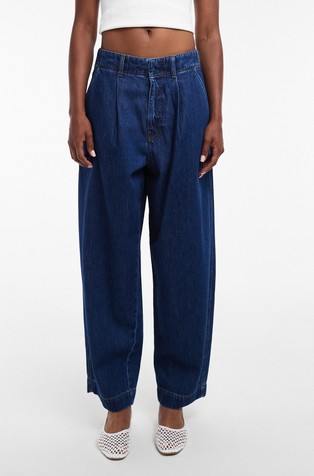 TSMARI loose fit high rise jeans