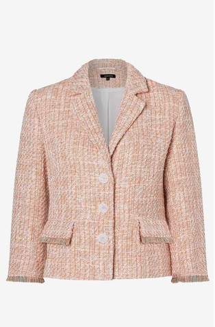 Short bouclé jacket