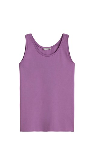 Majica brez rokavov iz raztegljivega jerseya