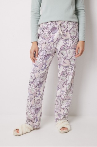 Floral cotton long bottoms