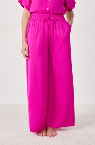 Cheeta spodnji del pižame s širokimi hlačnicami