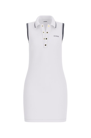 Short polo collar dress
