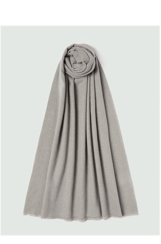 Fine knit scarf with glitters