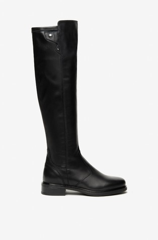 Škornji iz usnja in sintetičnih materialov